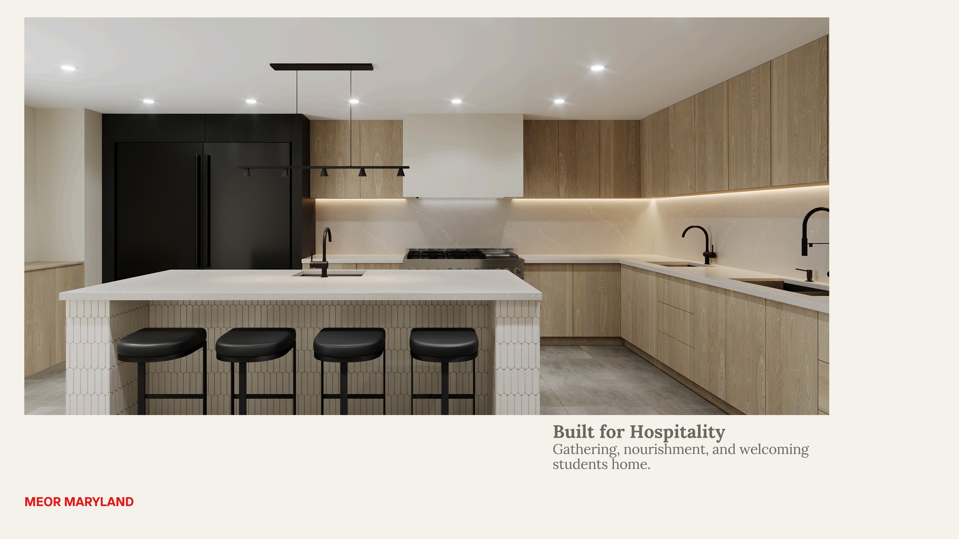 Built for Hospitality — gathering and nourishment