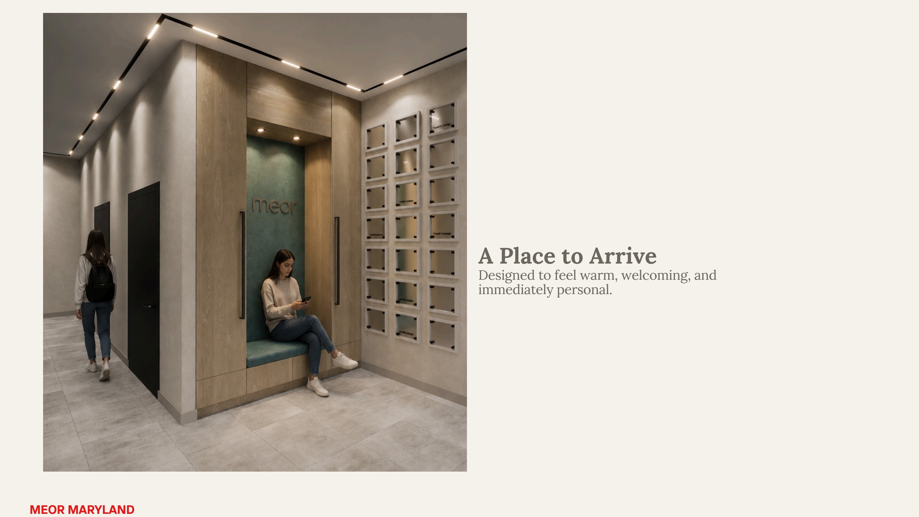 A Place to Arrive — warm, welcoming, personal
